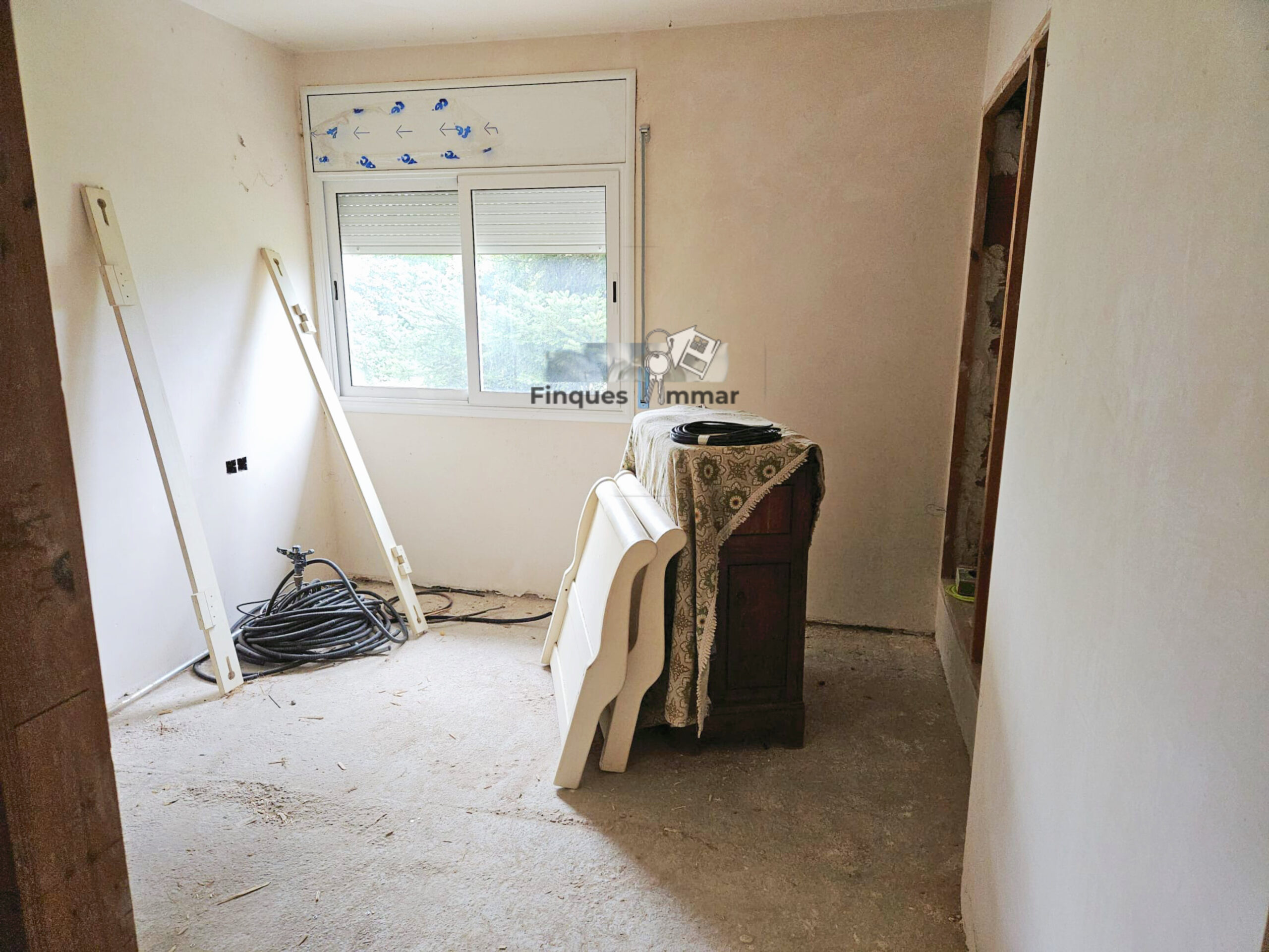 Habitación en construcción