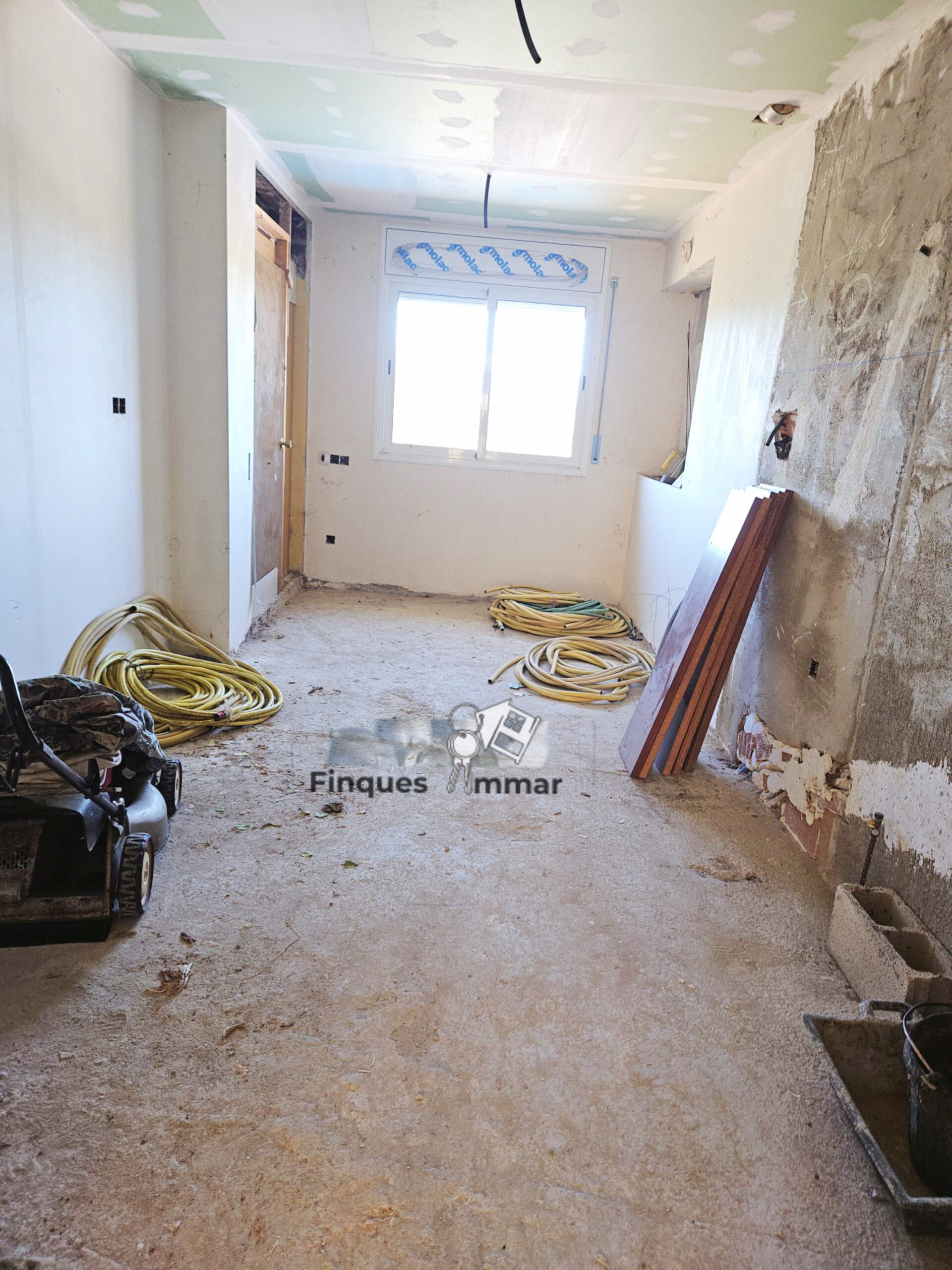 Habitación en construcción