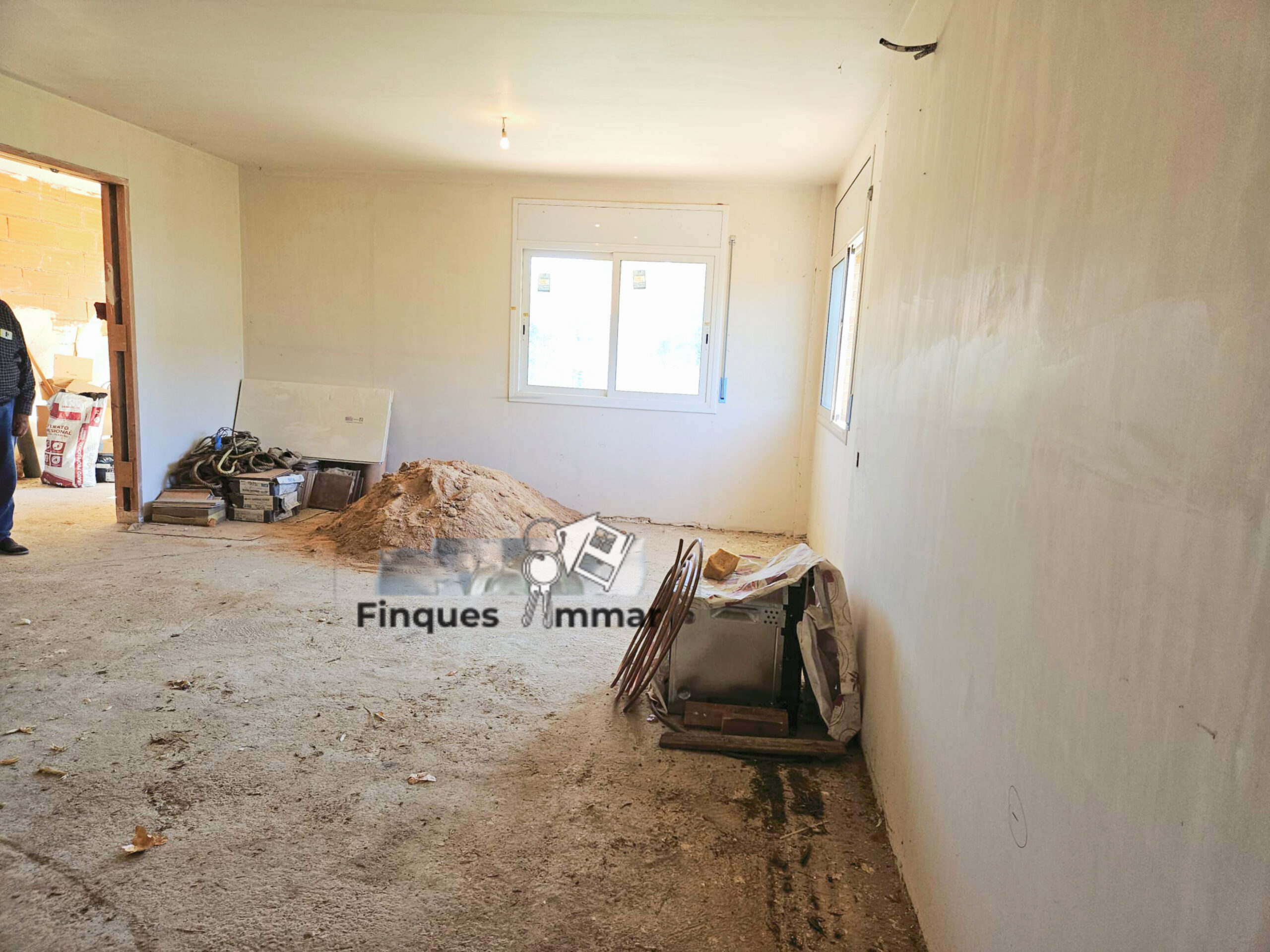 Habitación en construcción