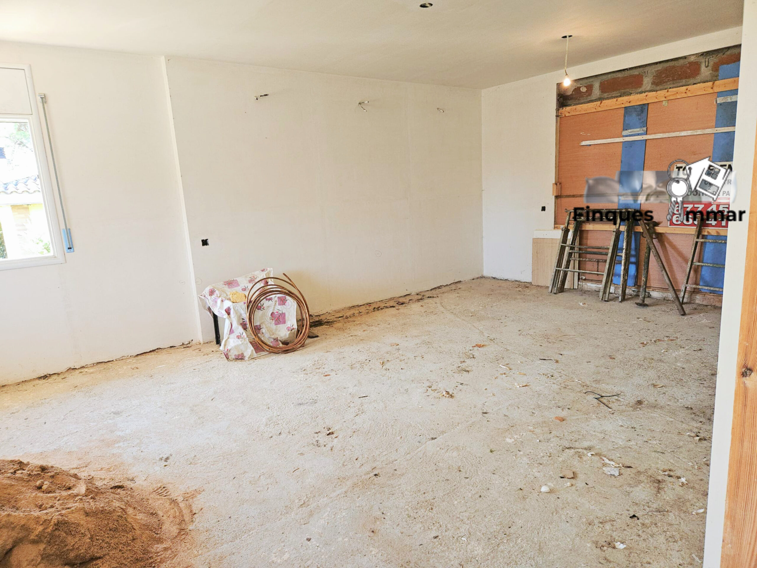 Habitación en construcción