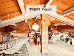 Habitación en construcción del último piso